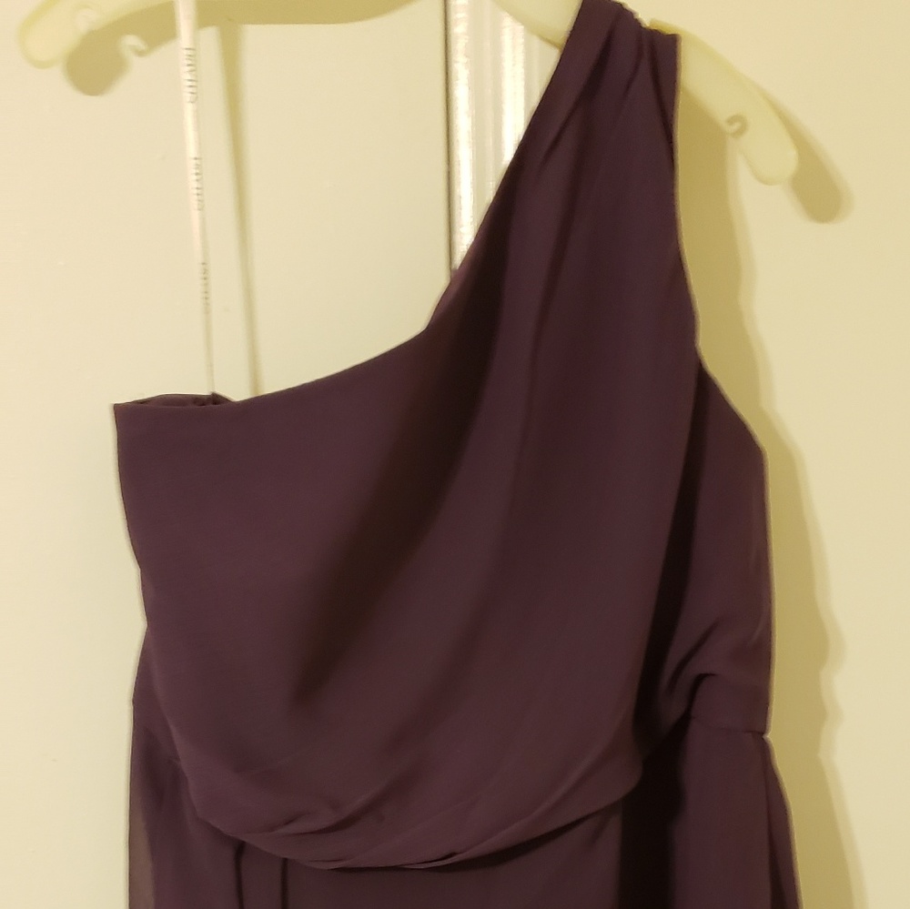 David's Bridal Plum Formal Dress